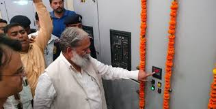 Cabinet Minister Anil Vij inaugurated the STP being built at a cost of Rs 15 crore in Babyal.